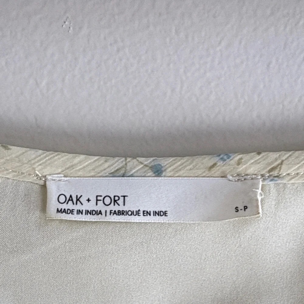 OAK + FORT Cream Long Sleeve Dress - Picture 2 of 6